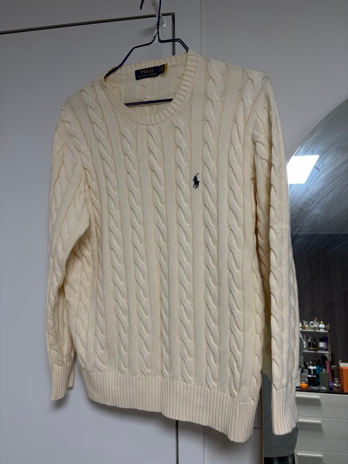 폴로 케이블 니트 상품이미지1