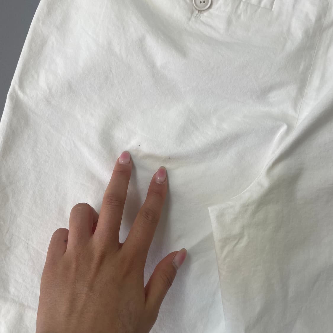 (26) 띠어리 화이트 코튼 하프팬츠 상품이미지6