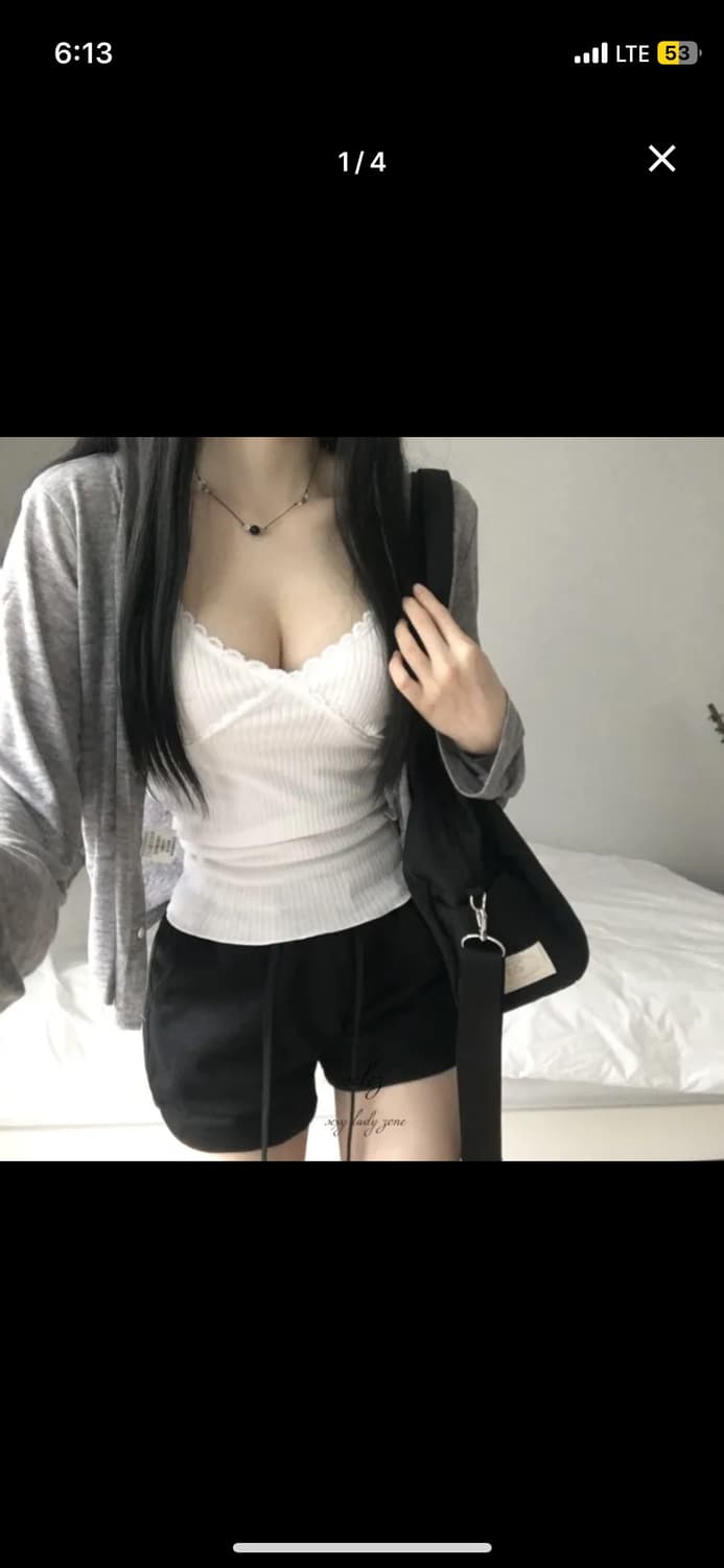 Selez 보카시 찰랑 여리핏 루즈 가디건 상품이미지1