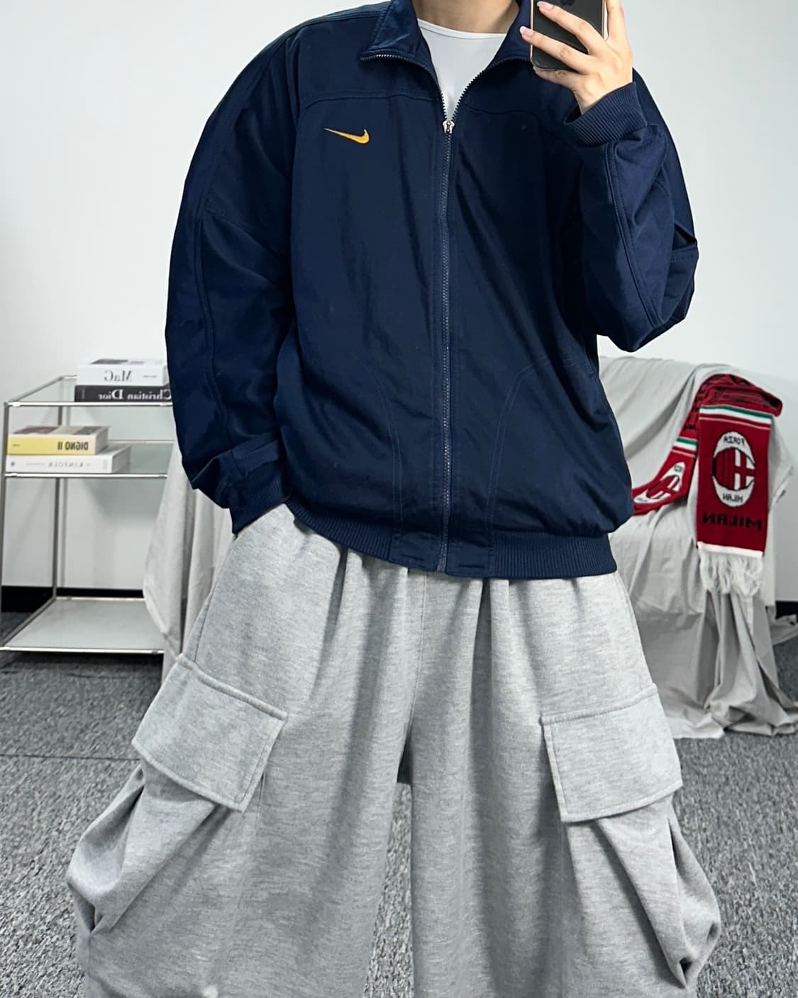 나이키 00s 올드스쿨 빅로고 져지 S 상품이미지4