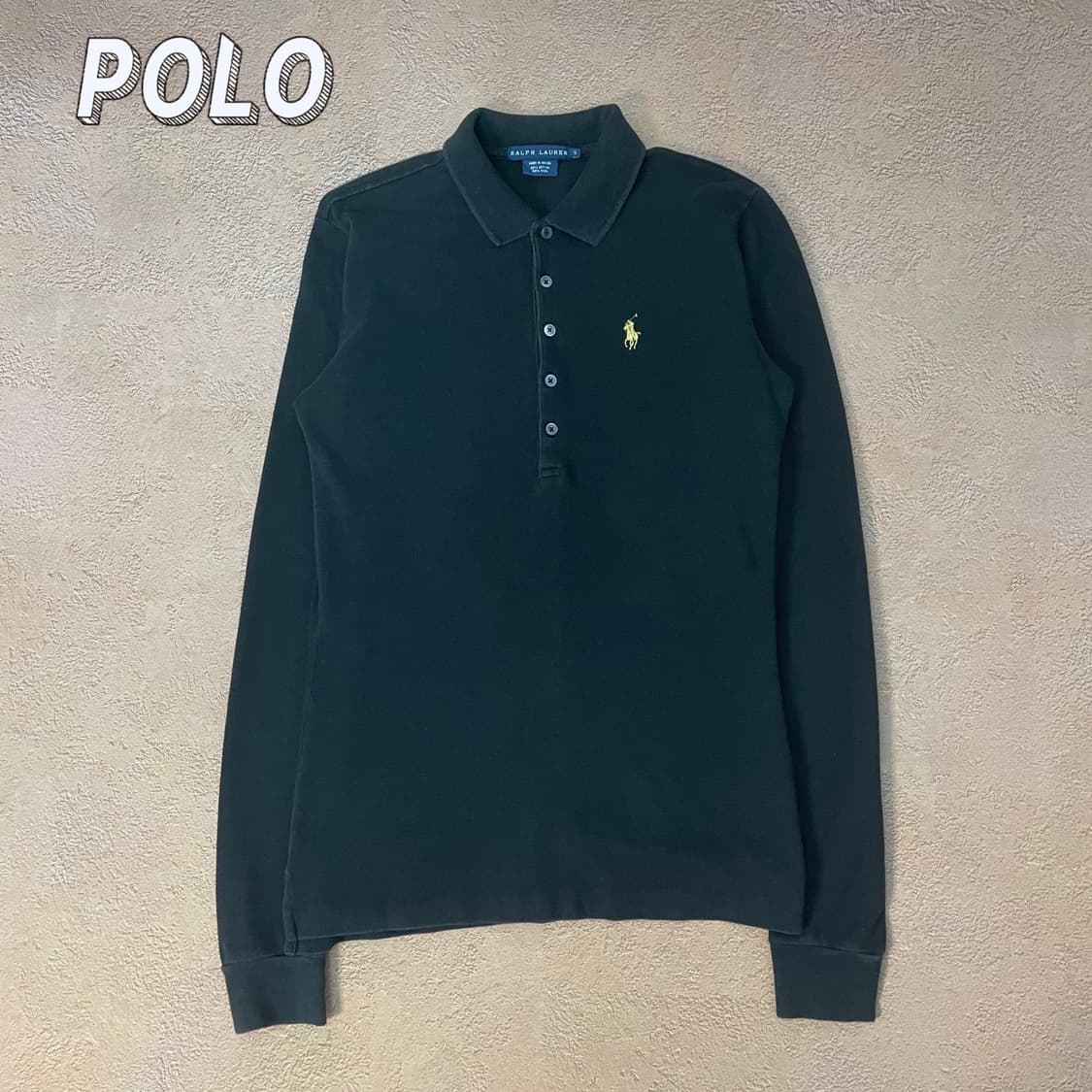 [S] 폴로 카라 긴팔티 상품이미지1