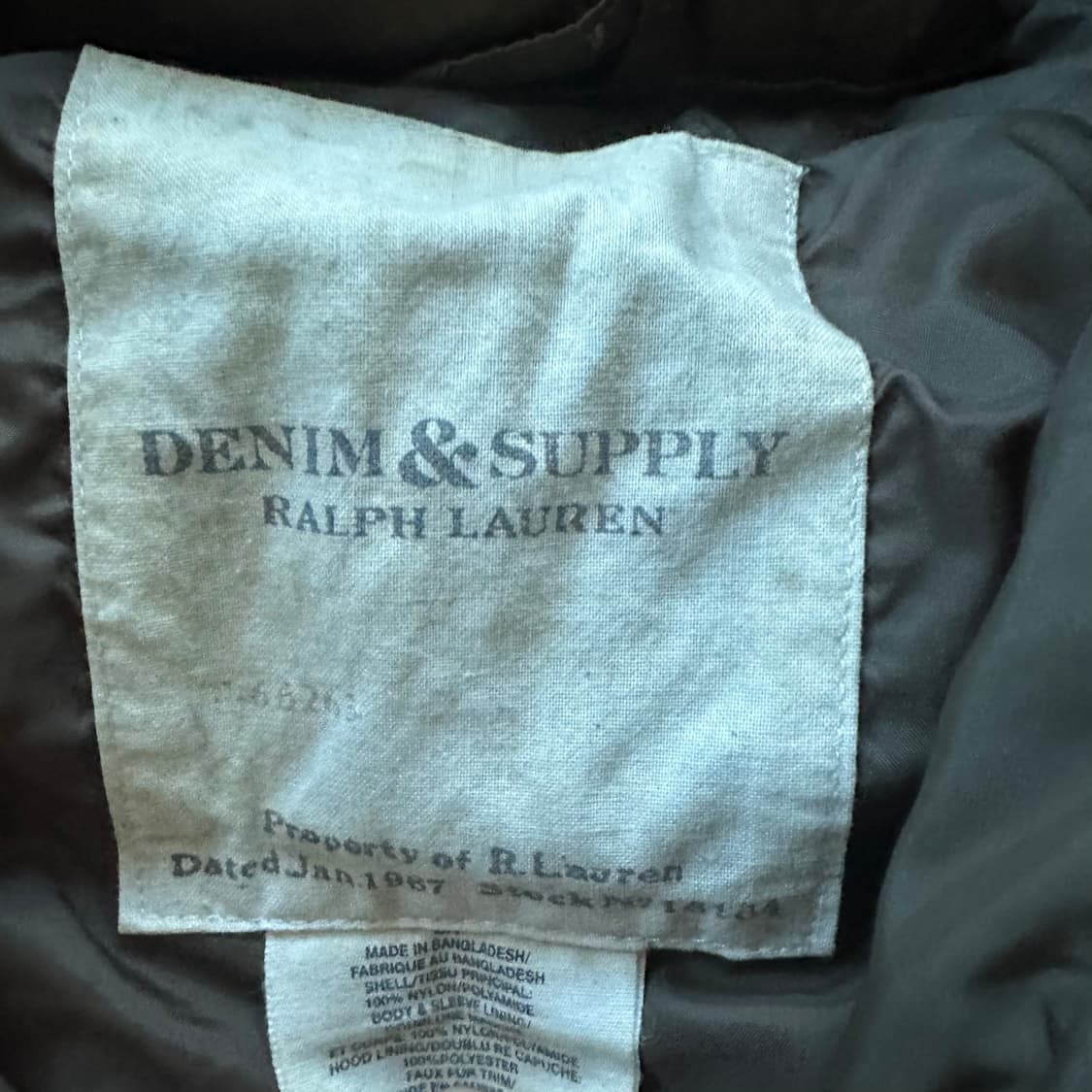 랄프로렌 브라운 퍼 후드 패딩 상품이미지4