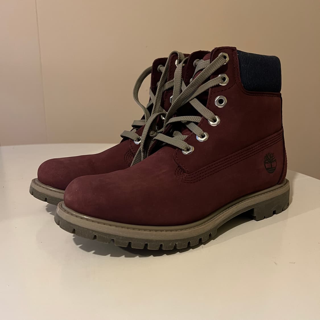 팀버랜드 6인치 워터프루프 버건디 상품이미지1