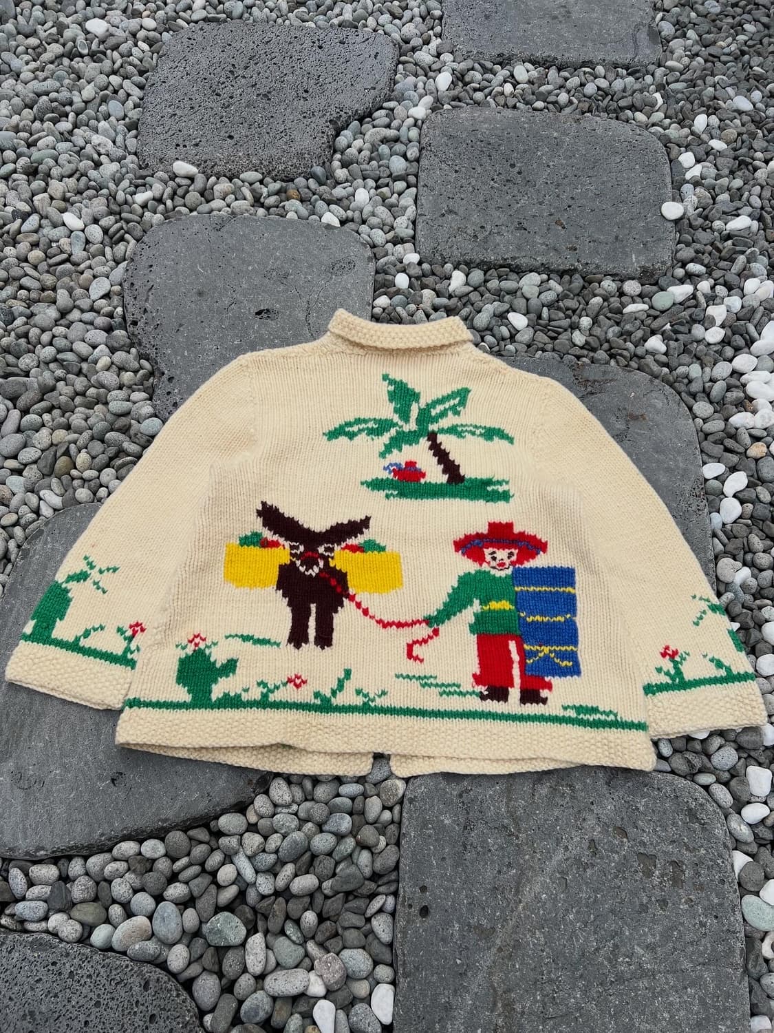 1950s MEXICAN NOVELTY COWICHAN 빈티지코위찬가디건 상품이미지1