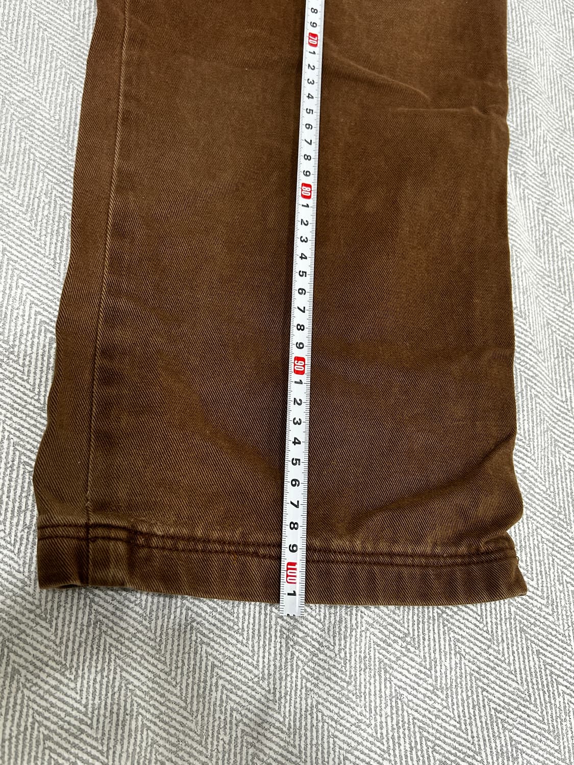MLB 엠엘비 카고 팬츠 바지 남성 32~33인치 브라운 상품이미지10