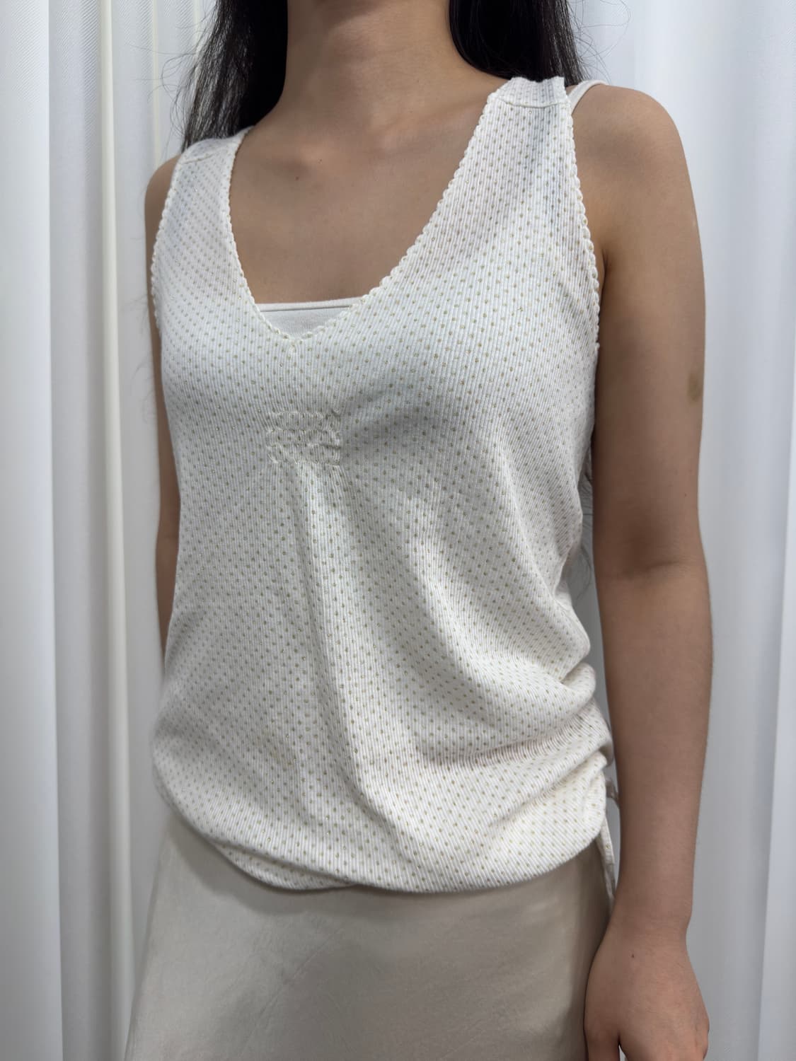 dot sleevless  상품이미지2