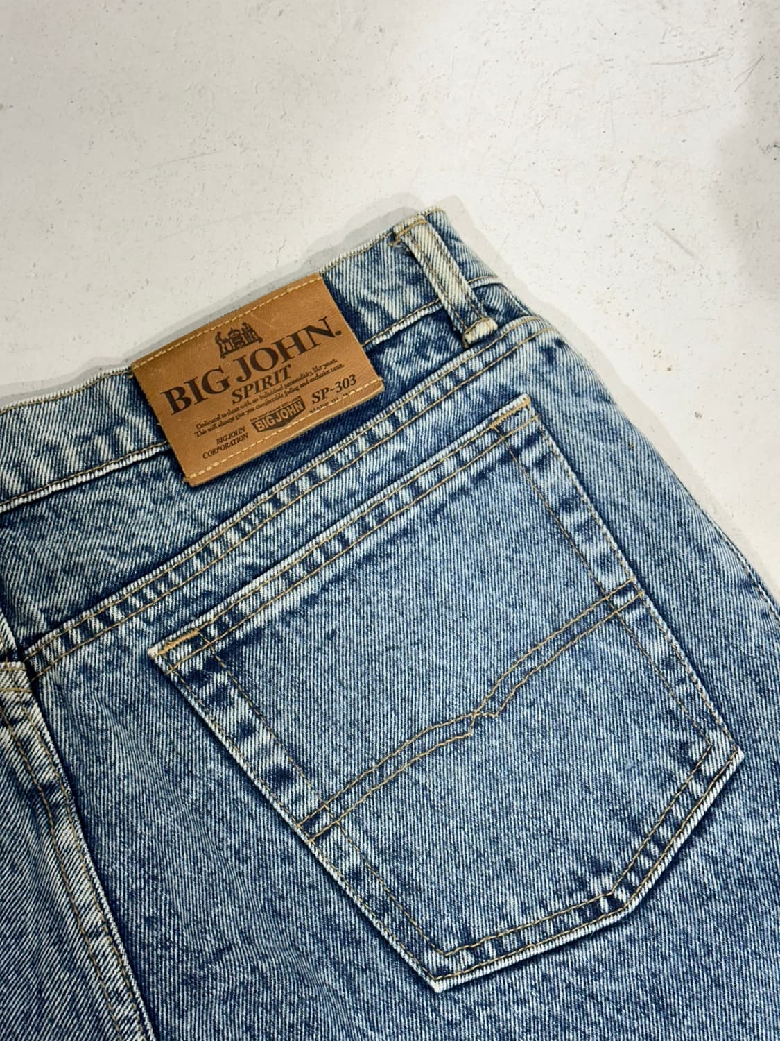 빅 존 연청 와이드 데님 팬츠  상품이미지6