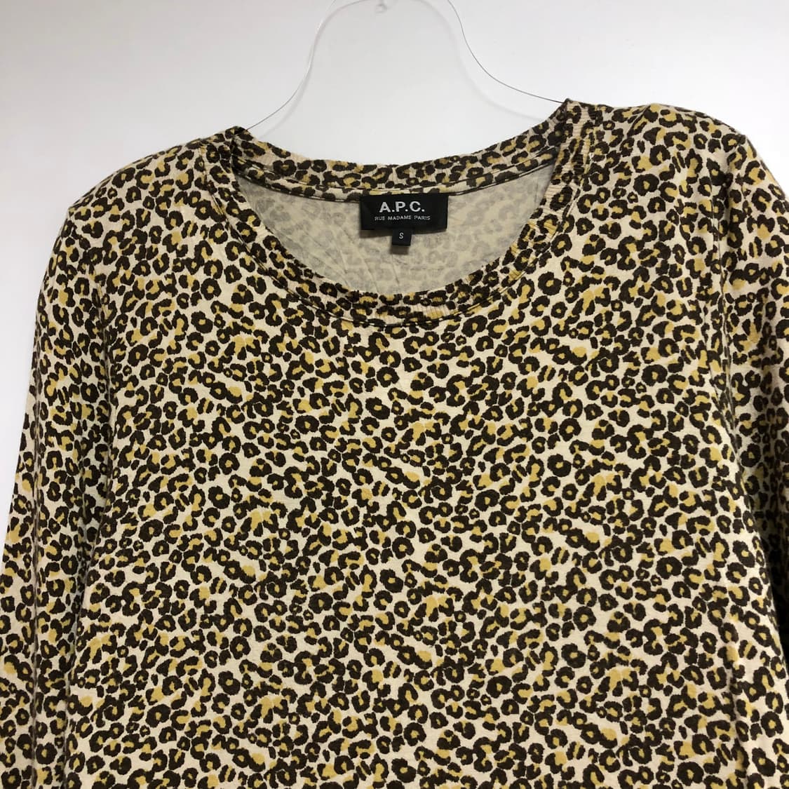 아페쎄 레오파드 맨투맨 상품이미지2