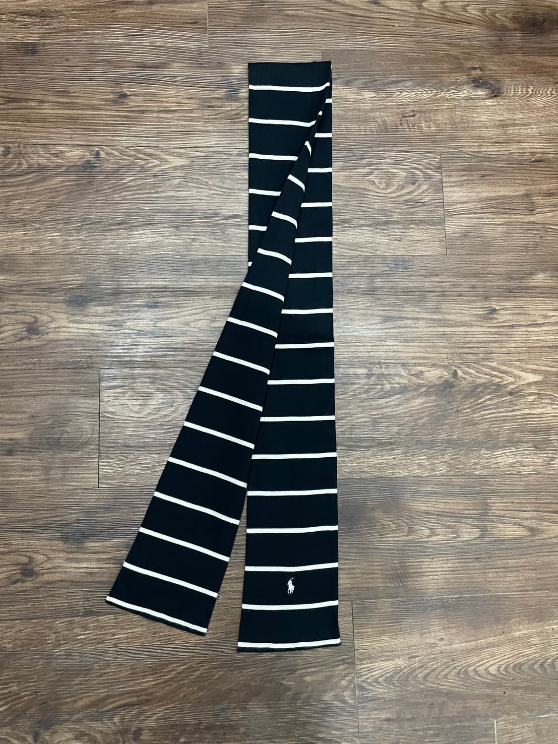 폴로 랄프로렌 블랙 머플러 목도리 상품이미지5