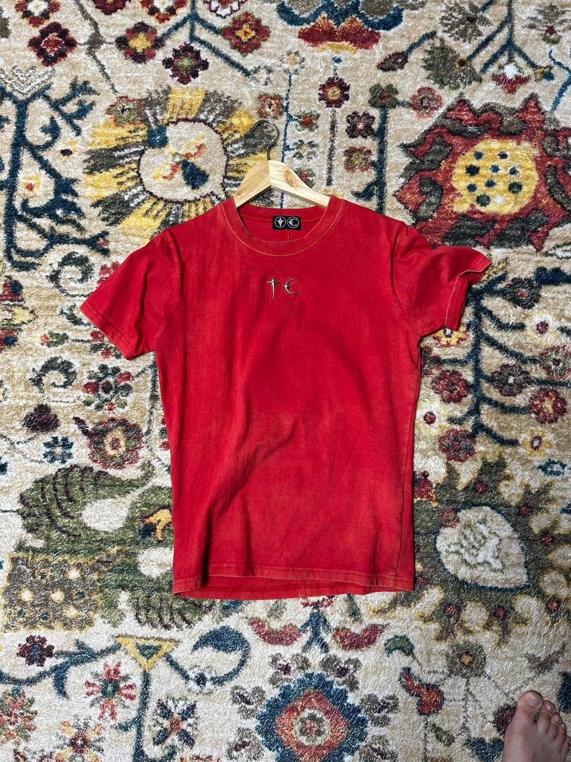 떠그클럽 반팔 2사이즈 묶음판매 블랙,레드 상품이미지1