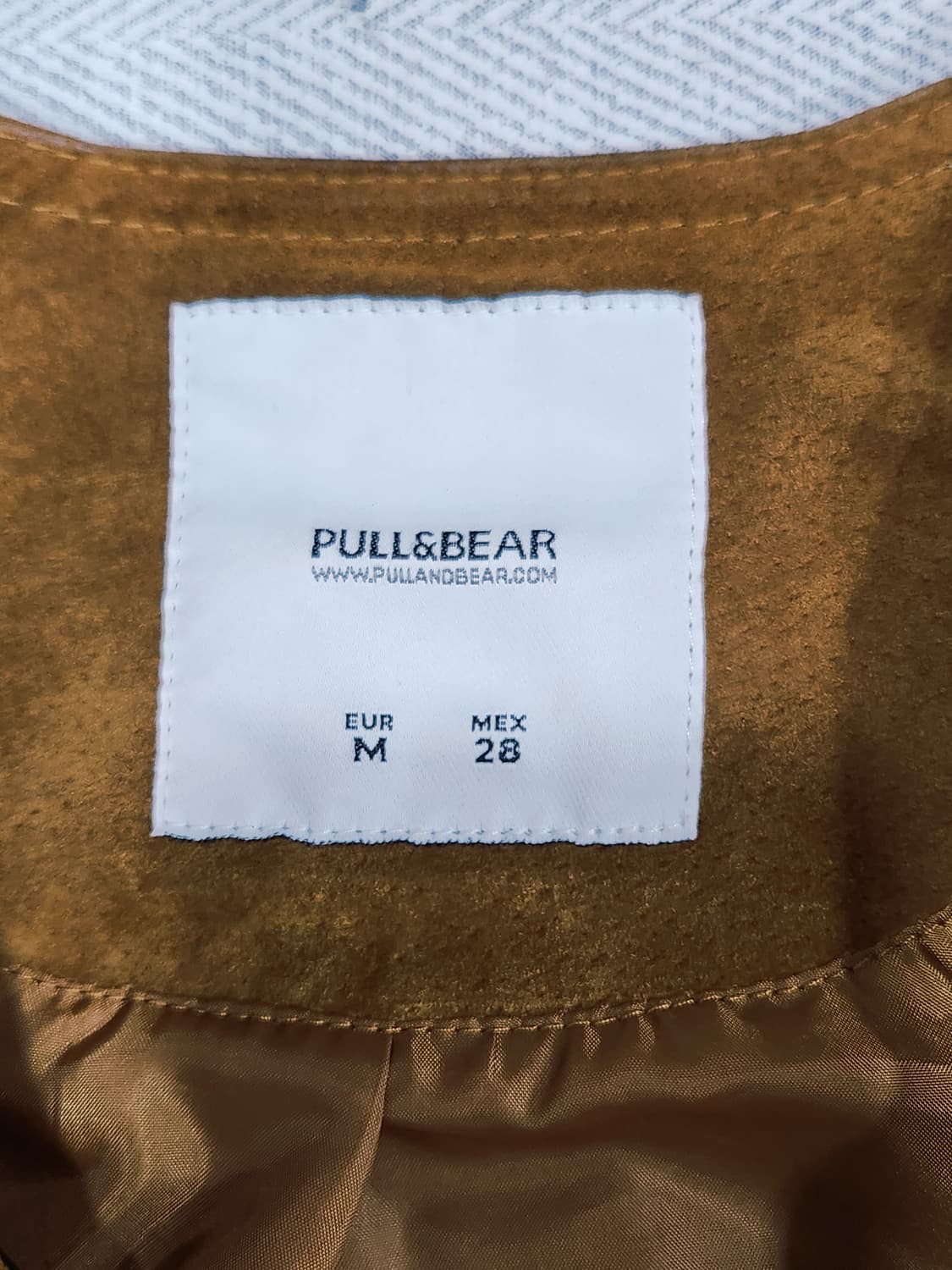 [M] 풀앤베어 스웨이드 프린지 자켓 M사이즈 상품이미지6