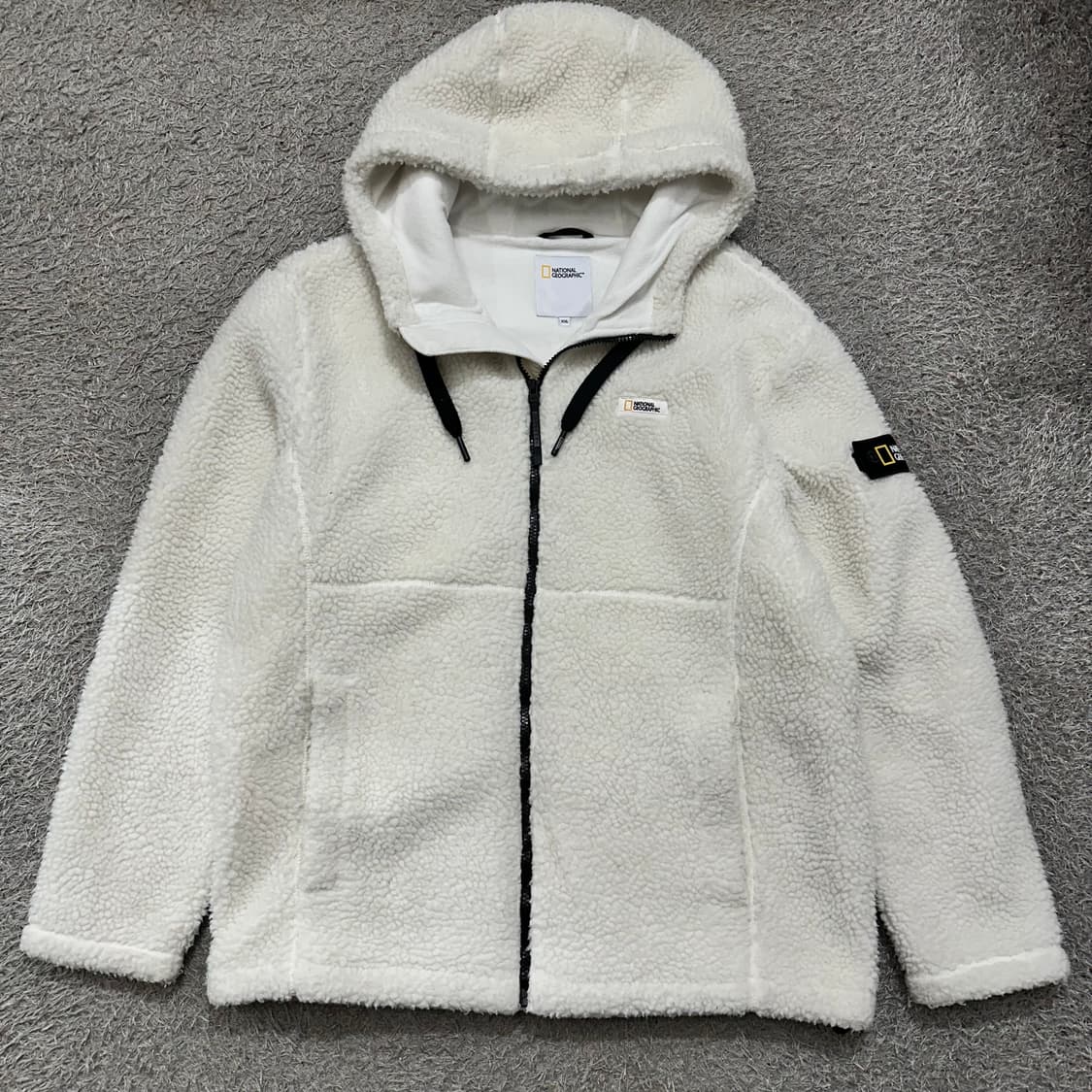 [105] 내셔널지오그래픽 양털후드집업 상품이미지2