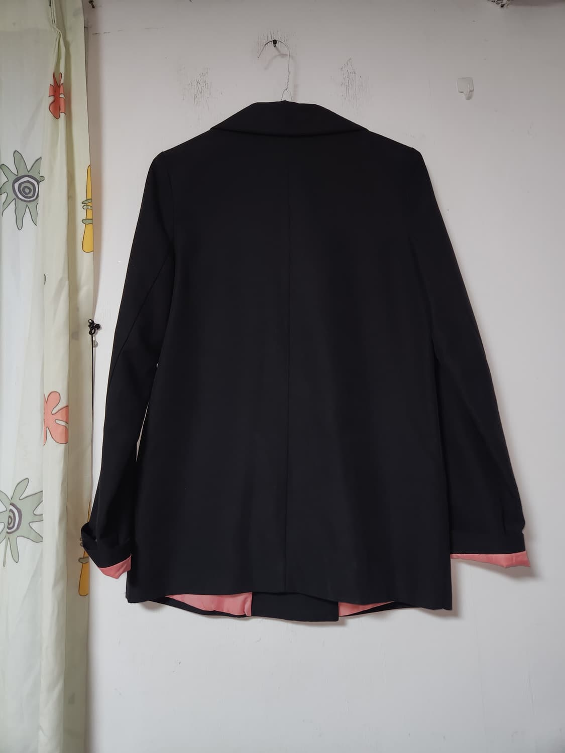 블랙 더블 버튼 케주얼 여성 자켓  F 상품이미지2