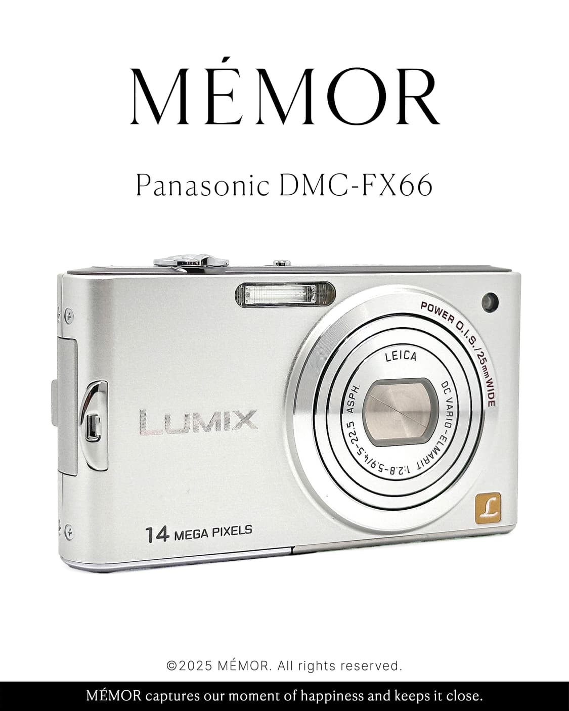 뽀용작례🤍 Panasonic DMC-FX66 파나소닉 빈티지 디카 상품이미지2