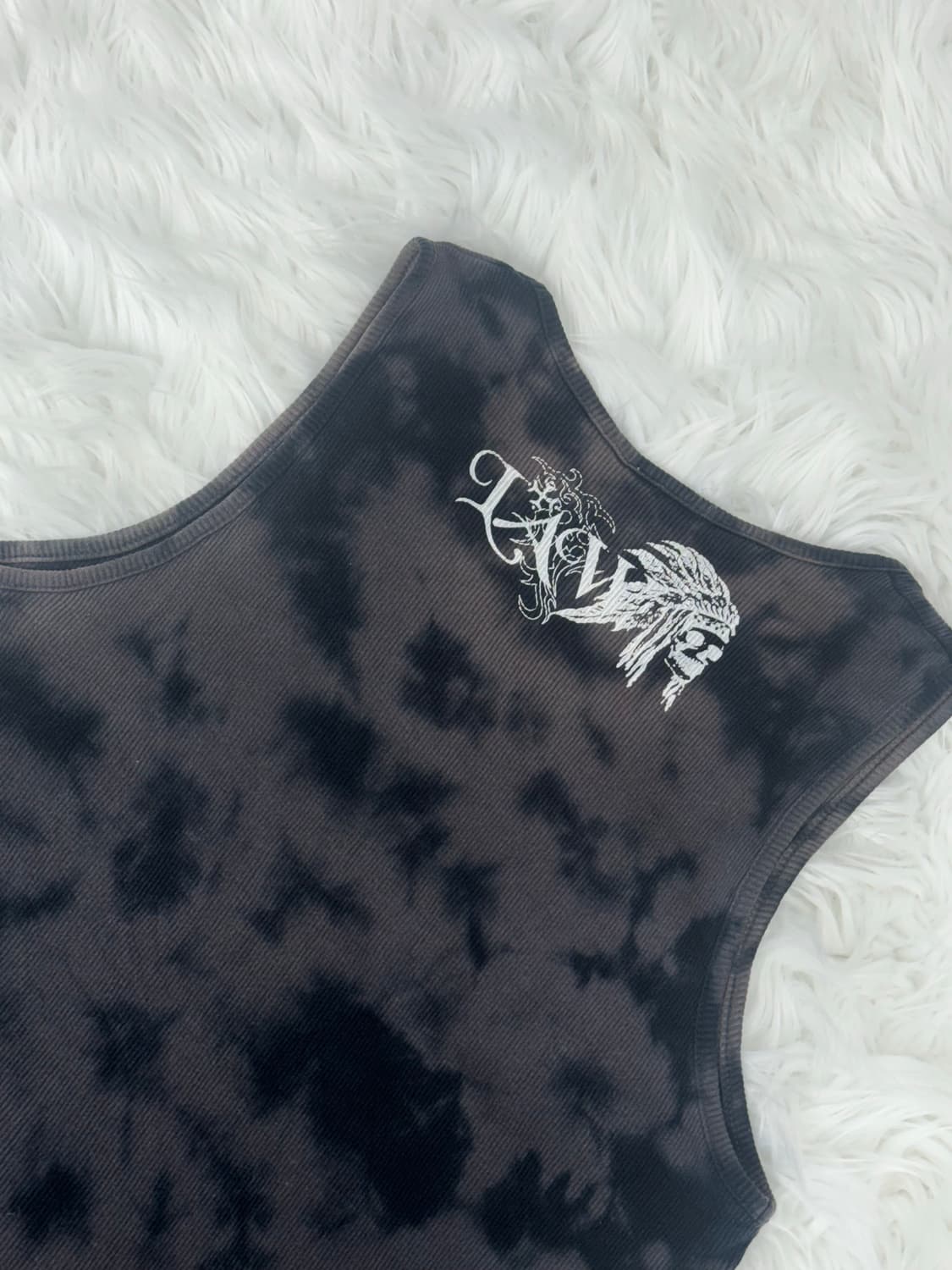 Tie-dye printed sleeveless 상품이미지4