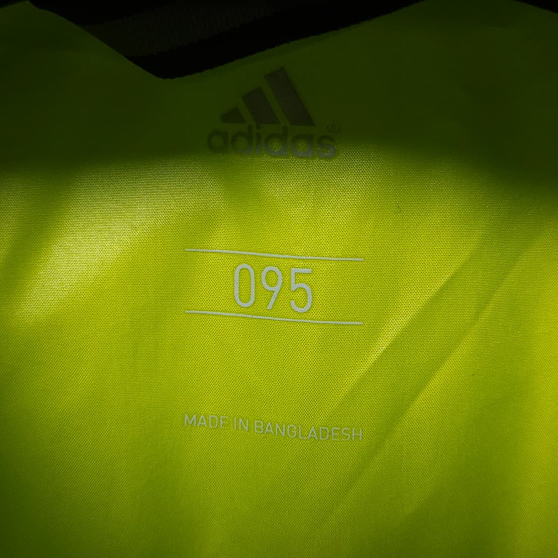 95-100 ) 아디다스 형광 후드 여름 바람막이 자켓 상품이미지5