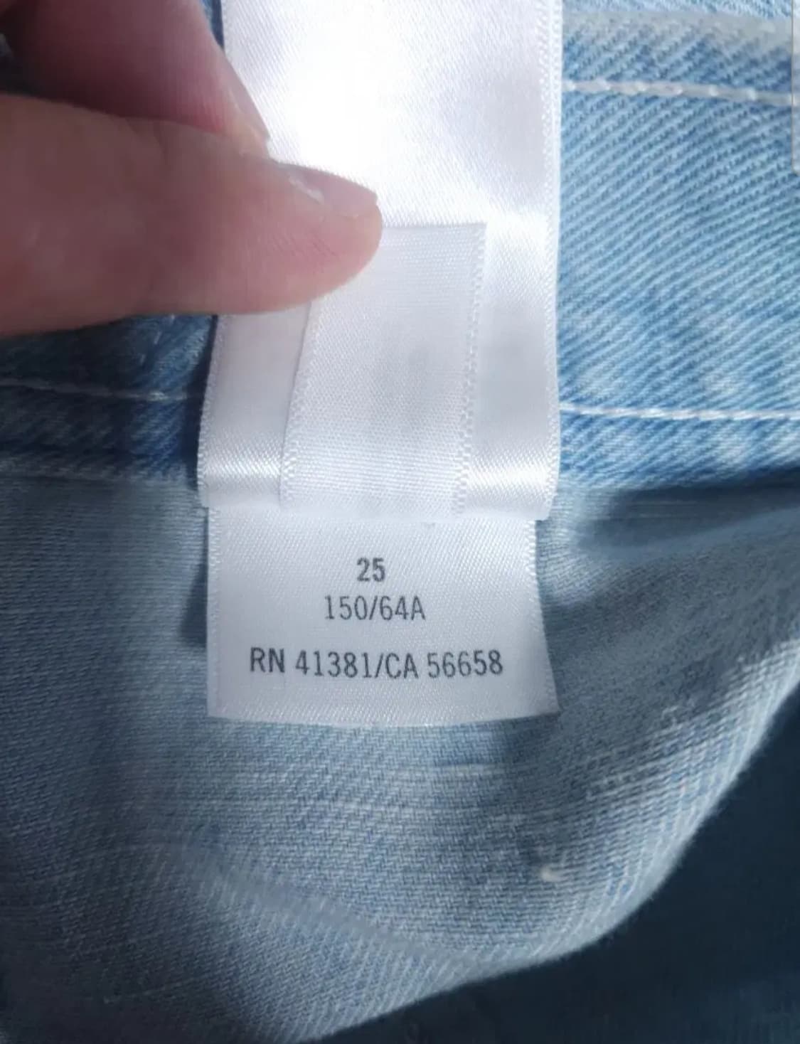 폴로 랄프로렌 와이드 청바지, 25~26 상품이미지5