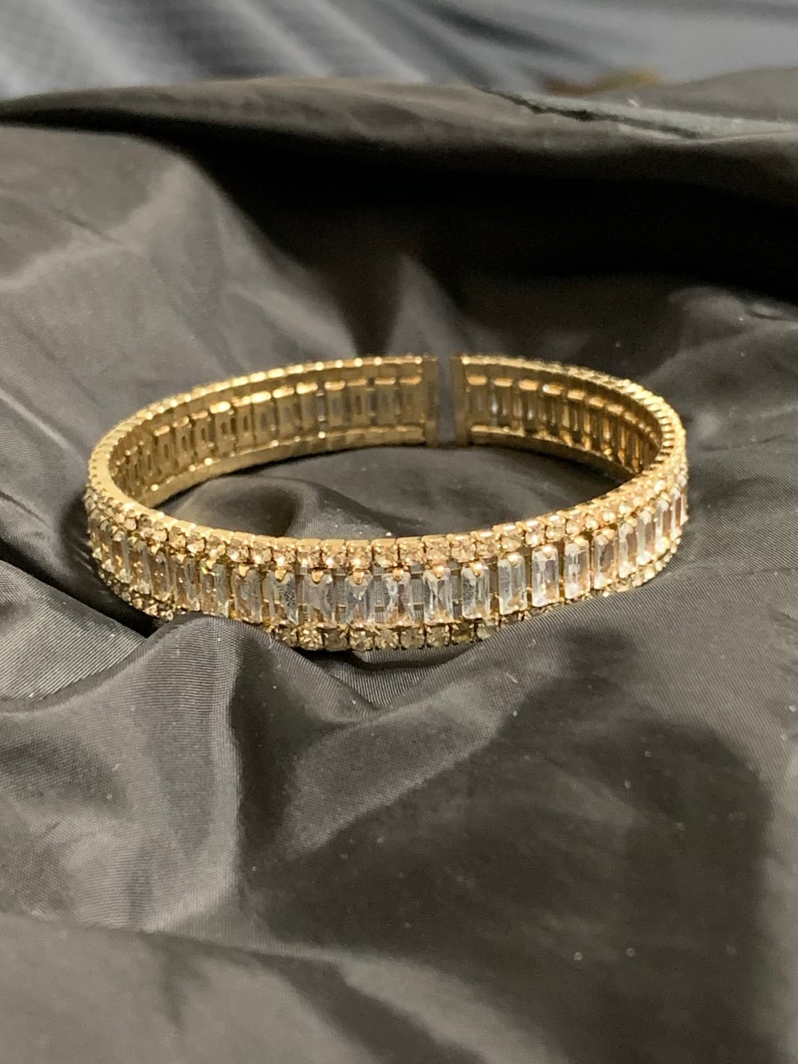 골드 큐빅 팔지 상품이미지1