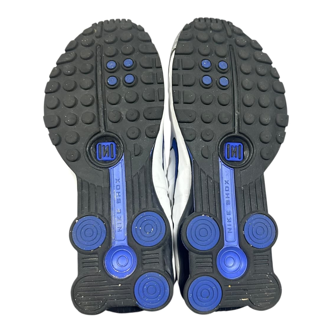 ✨ (바배) 나이키 샥스 R4 화이트 메탈릭 실버 딥 로얄 블루  상품이미지6