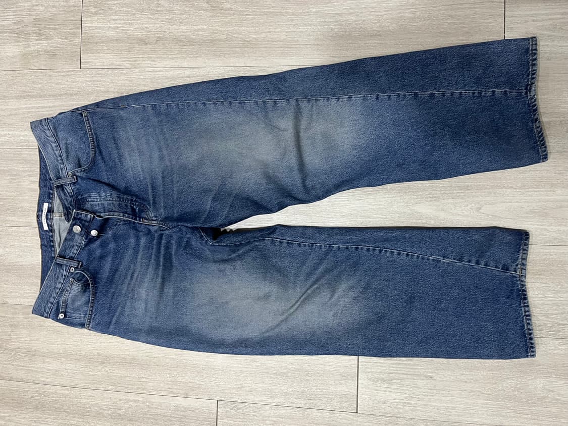 선플라워 와이드 트위스트 미드 블루 34 x 32 상품이미지1