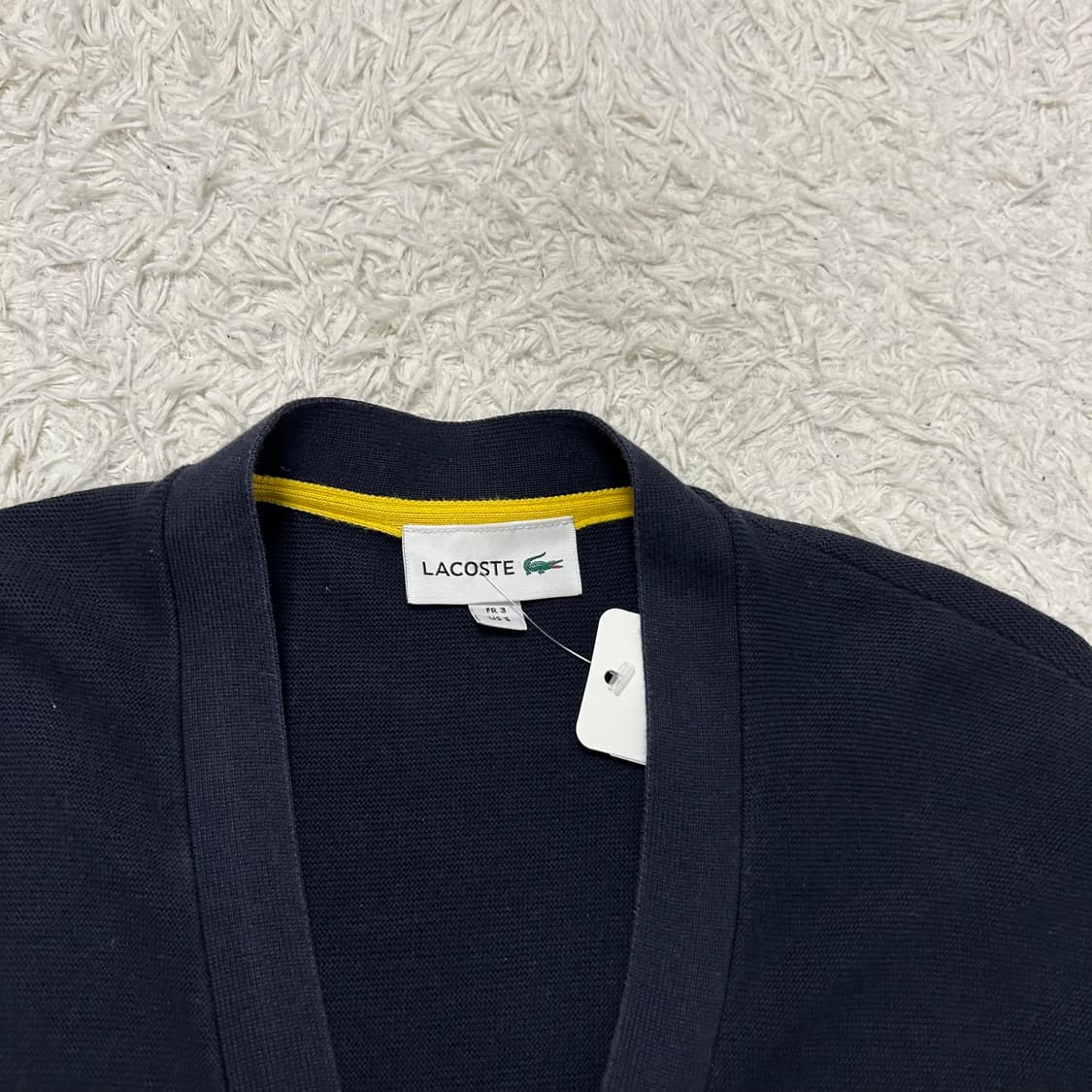 Lacoste navy knit cardigan 상품이미지6