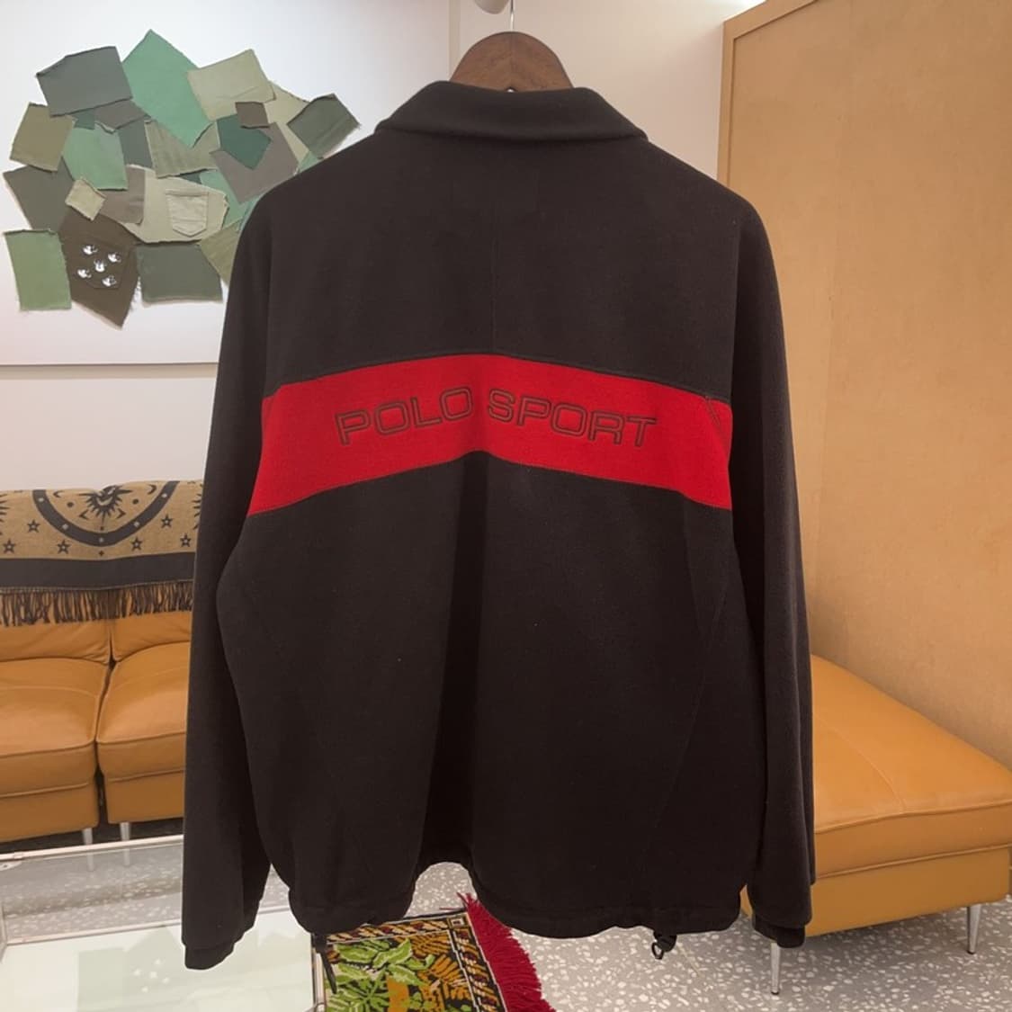 폴로 스포츠 올드스쿨 오버핏 플리스 후리스 집업 105 C06329 상품이미지3