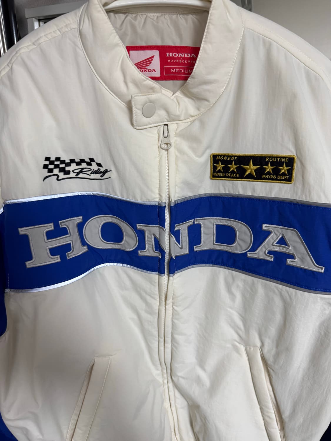 혼다 레이싱 블루종 자켓 상품이미지3