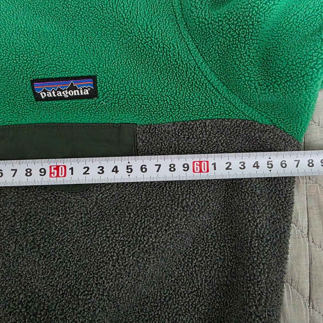 [M/L] 파타고니아 신칠라 플리스 스냅 풀오버 다크그레이/레드 상품이미지7