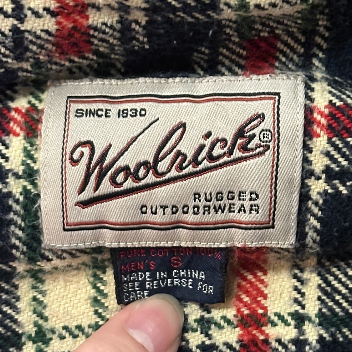 Woolrich 울리치 재팬 헤비 플란넬 셔츠 (M-L) 상품이미지6