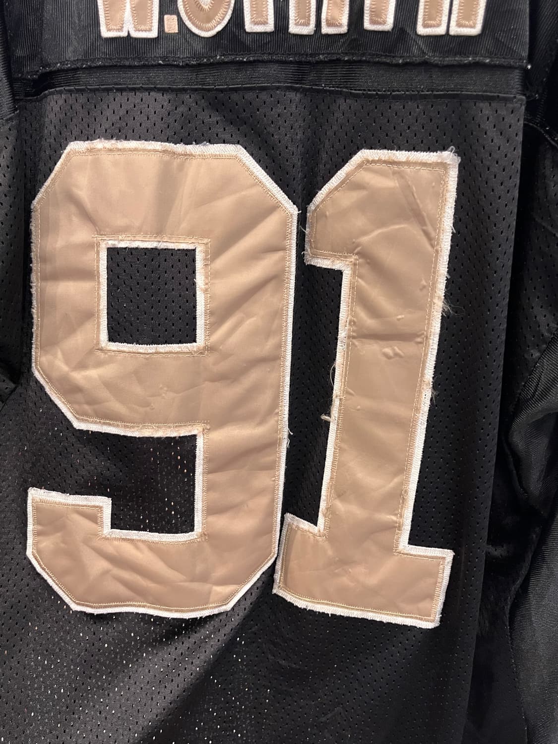 Reebok 리복 NFL 뉴올리언스 세인츠 No.91 풋볼 저지 상품이미지7