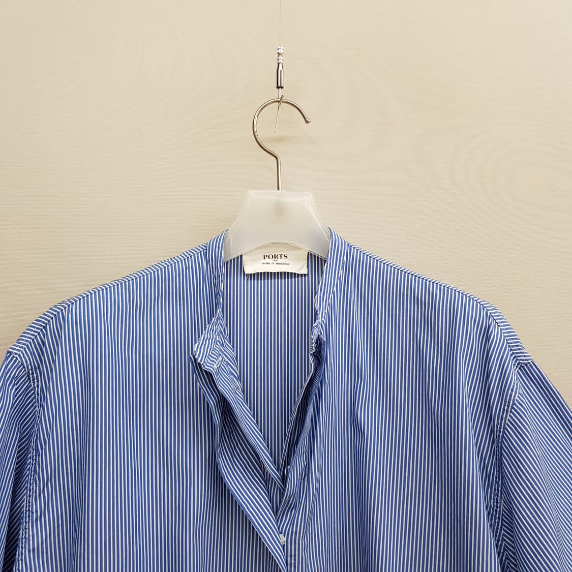 포츠1961 스트라이프 코튼 셔츠 원피스 IT40사이즈 상품이미지2