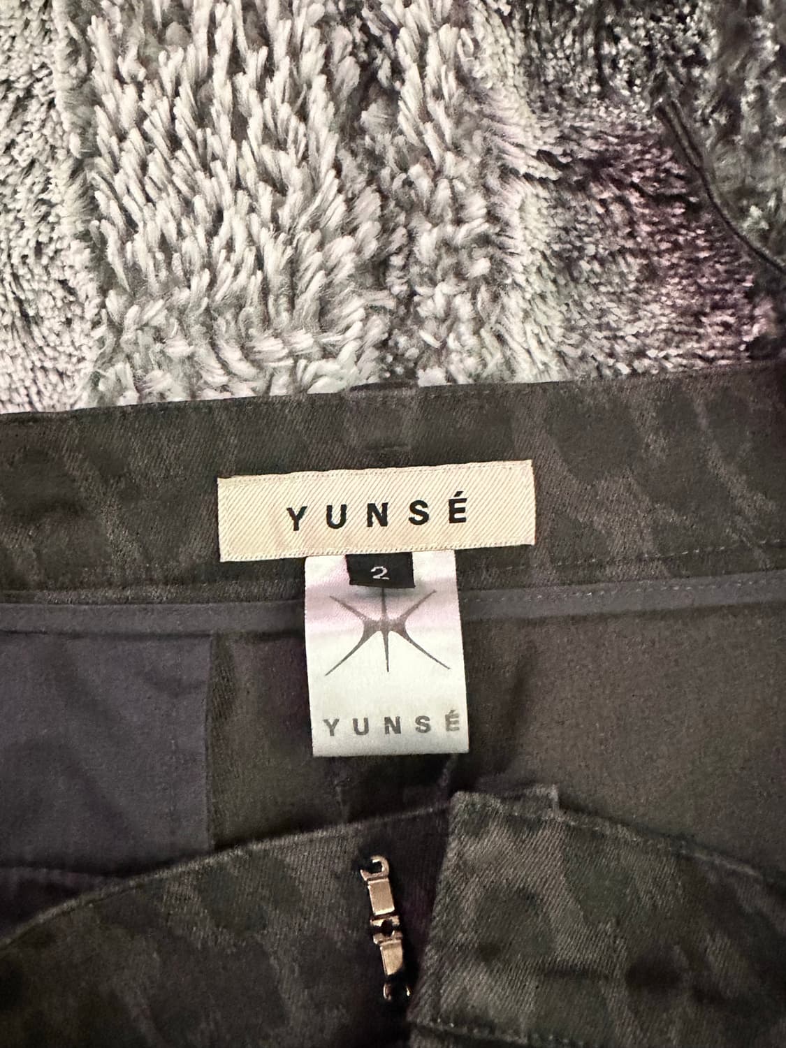 윤세 와이드 레오파드 팬츠 상품이미지3