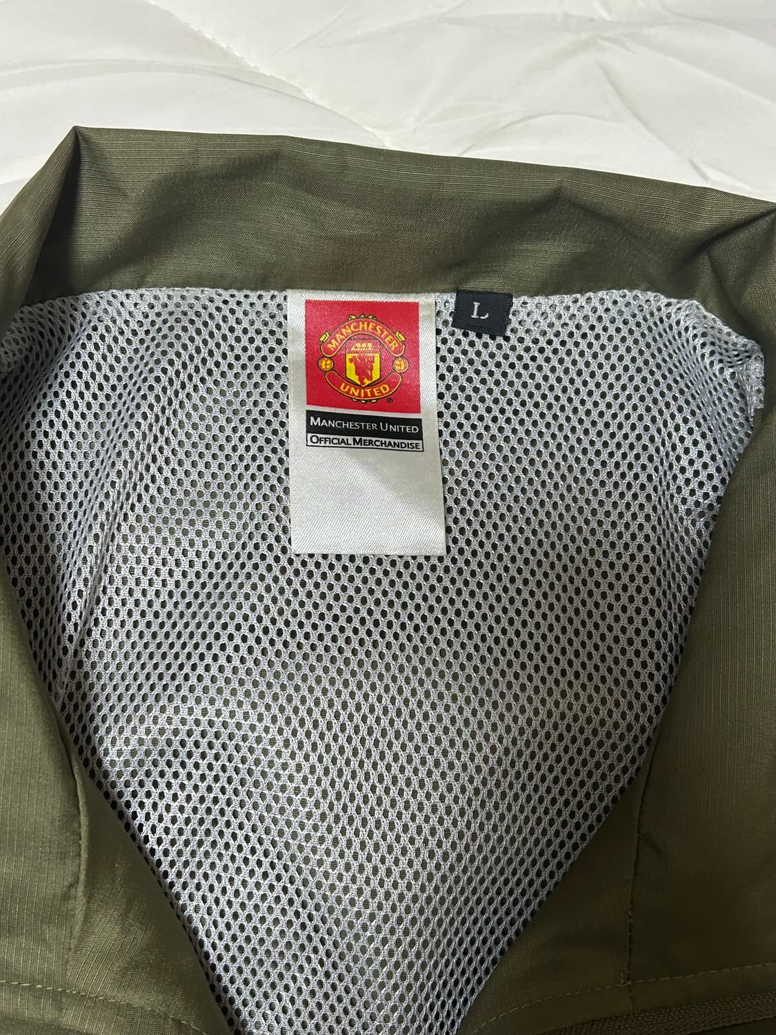 맨체스터 바람막이 카키 자켓 상품이미지3