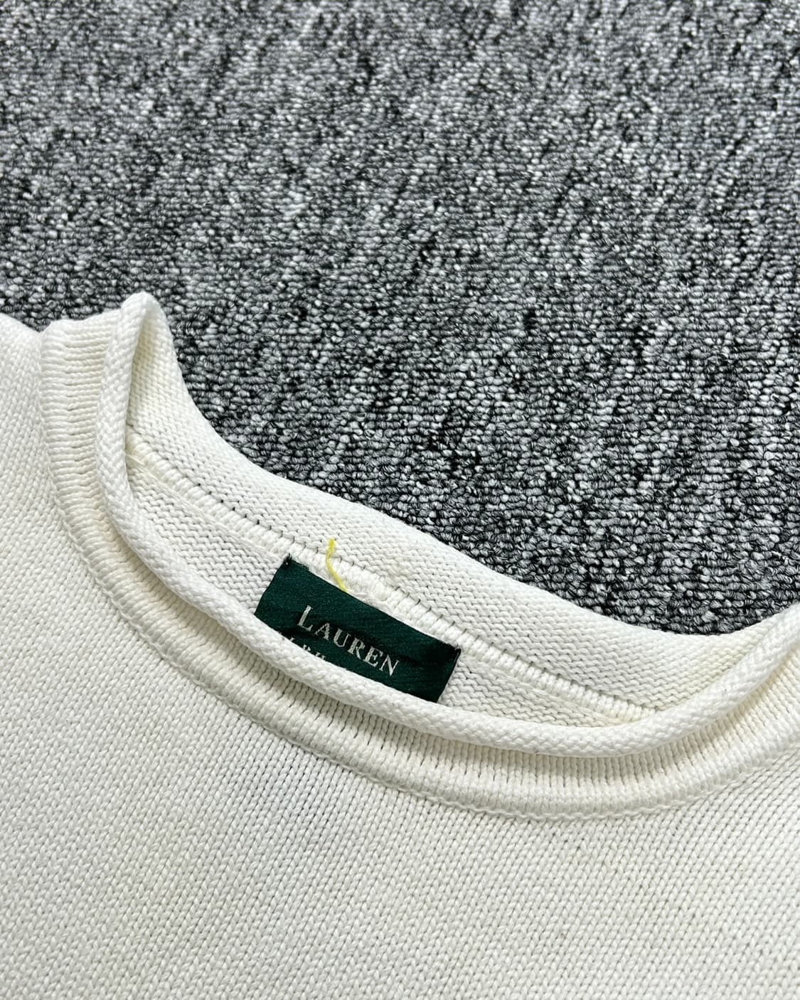랄프로렌 화이트 니트 스웨터  상품이미지6