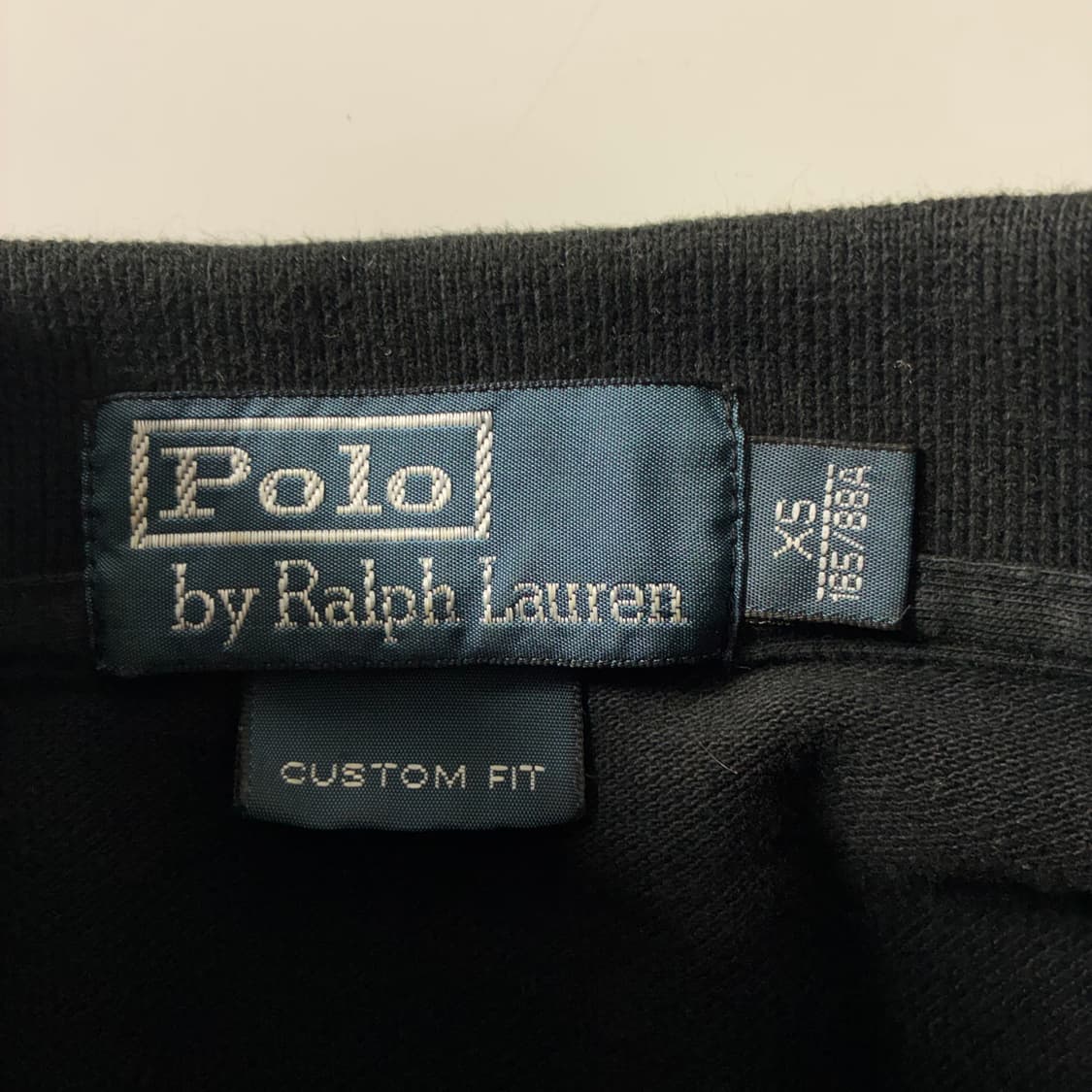 Polo  폴로 랄프로렌 빅포니 독일 블랙 반팔 카라티셔츠 상품이미지3