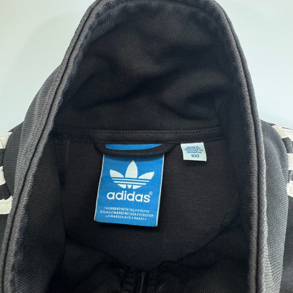 Adidas 아디다스 스펠아웃 로고 블랙 져지 상품이미지5