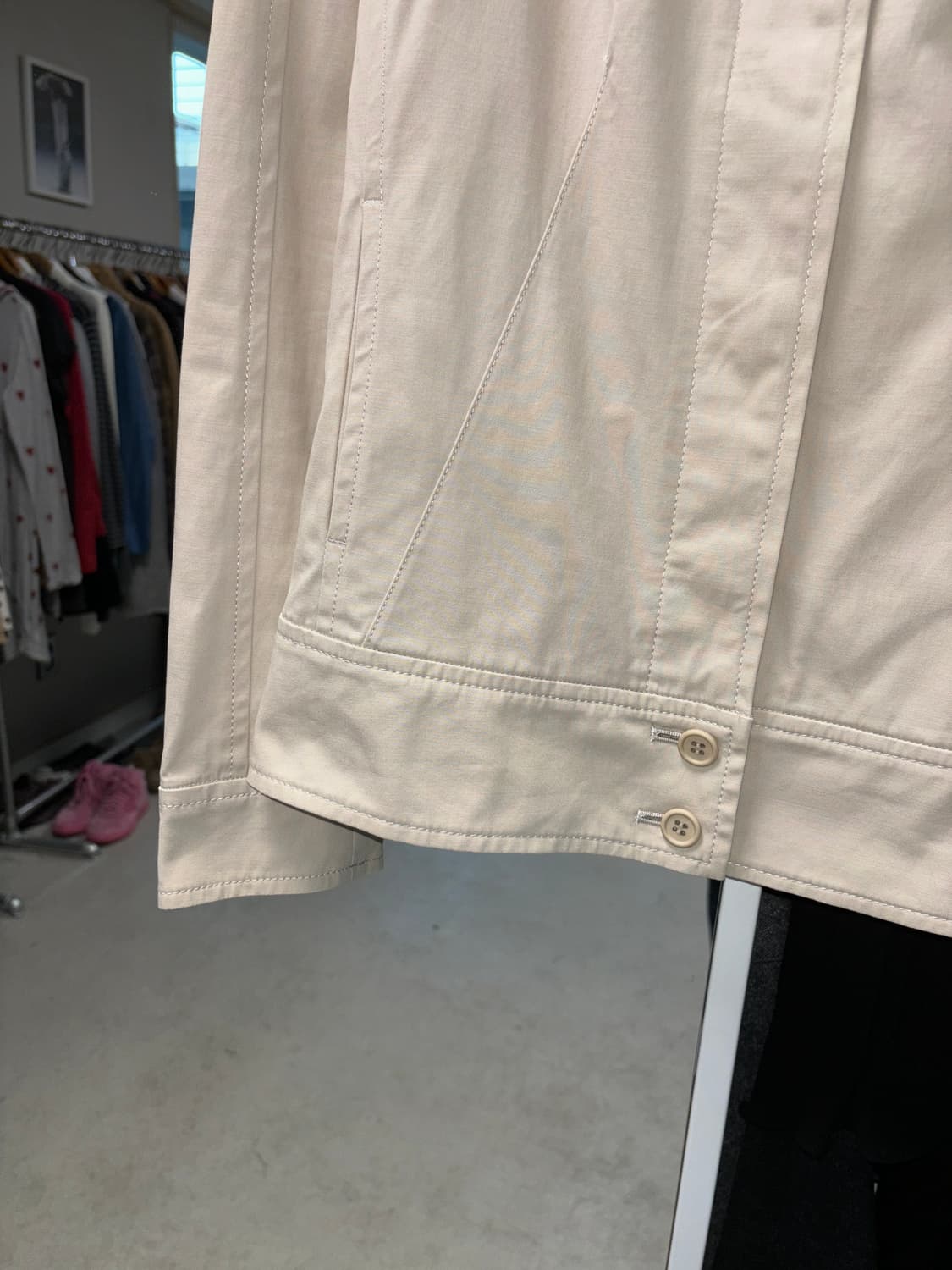 아츠로 타야마 프릴 하이넥 자켓 상품이미지4