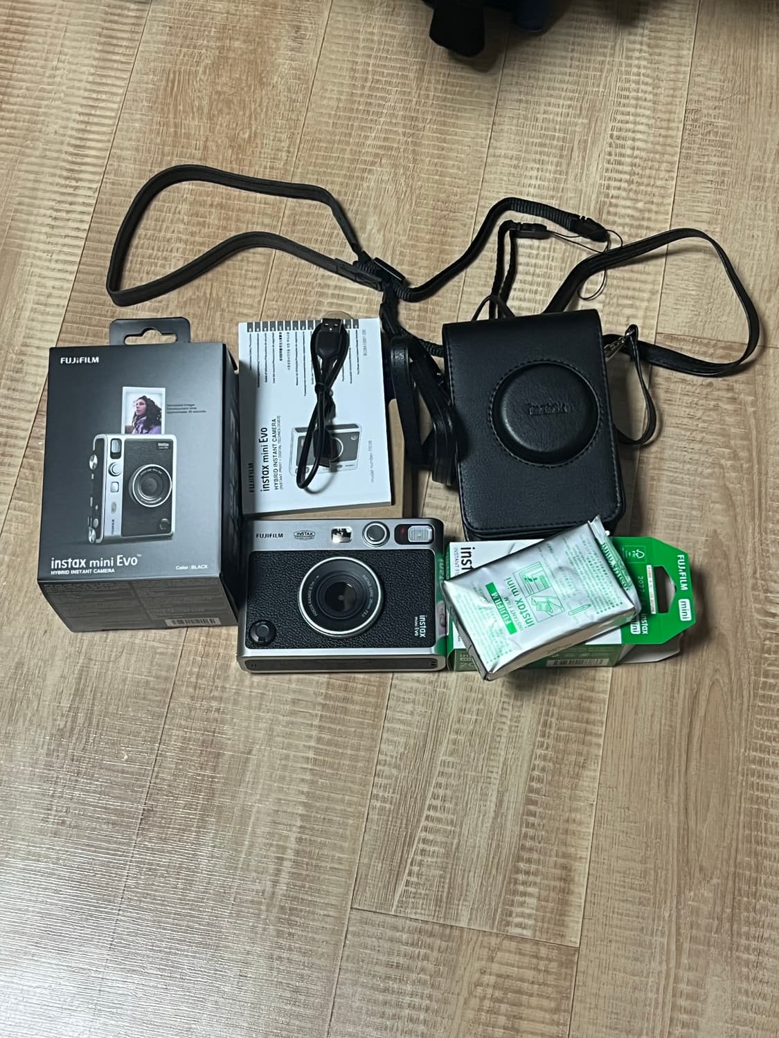 후지필름 인스탁스 미니 Evo 블랙 풀박스 상품이미지1