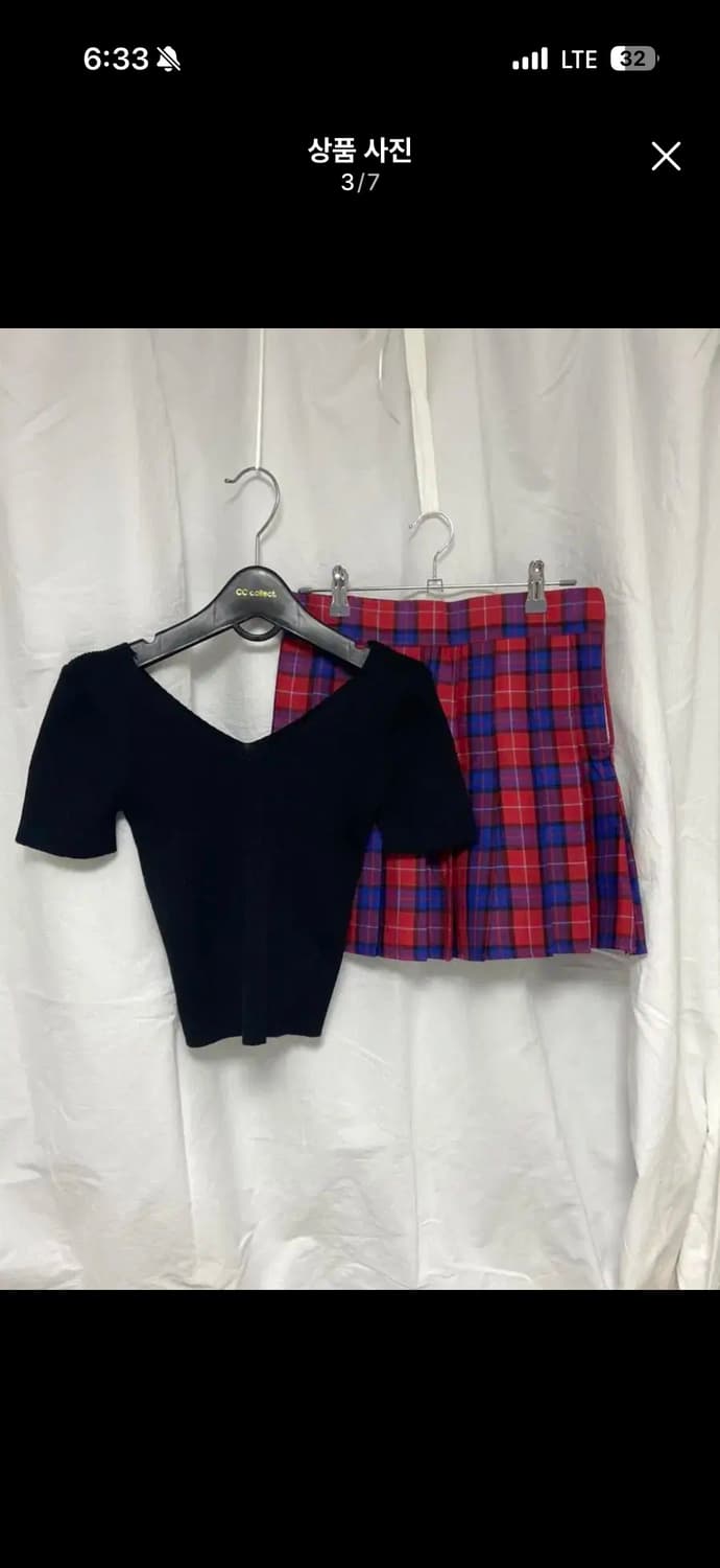 [퍼자켓  겨울코디세트] 펑크룩 프레피룩 나나깔 빈티지패션 고스룩 상품이미지3