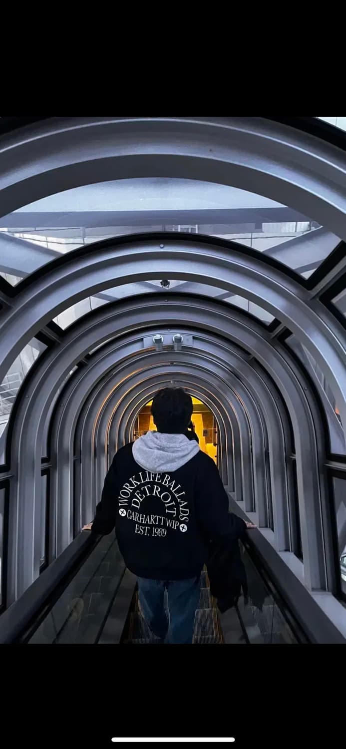 칼하트 WIP 워크 바시티 봄버 자켓 M 상품이미지2