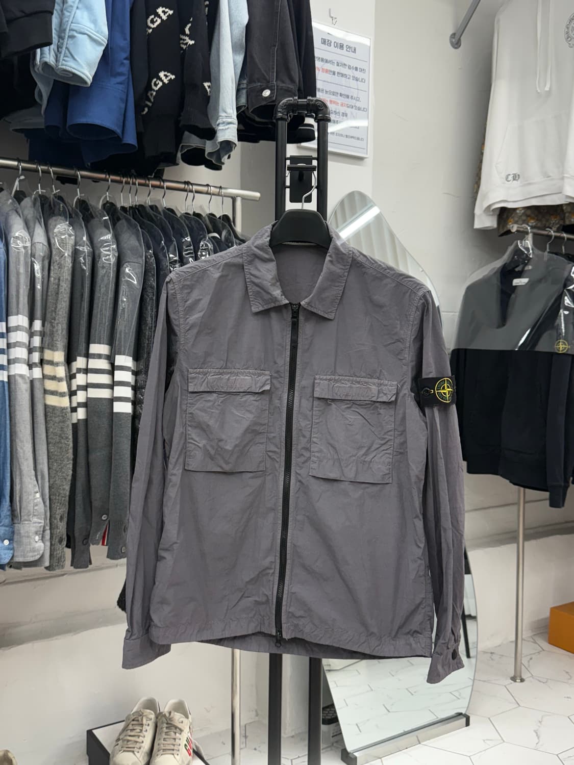 [M] 스톤아일랜드 나슬란 오버셔츠 자켓 상품이미지1