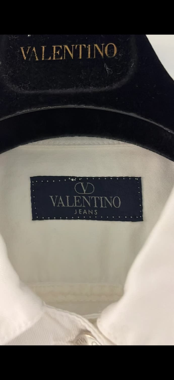 Valentino 화이트 면 자켓 55,66 정품 상품이미지2