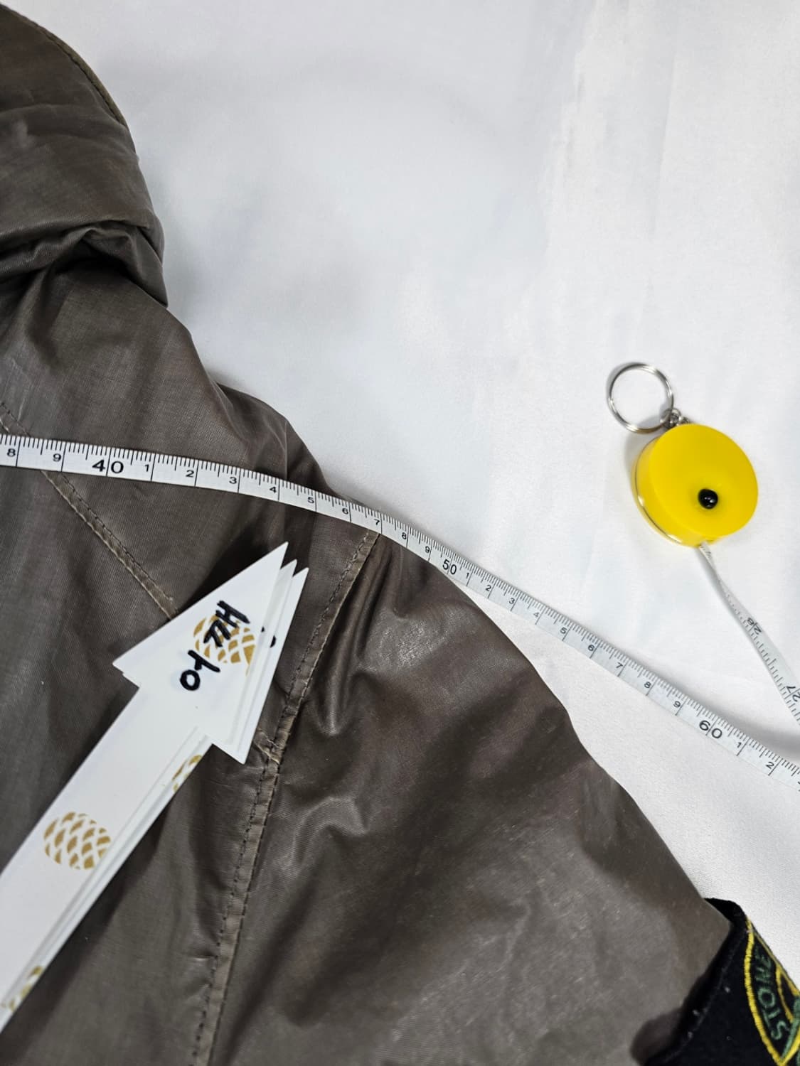 스톤아일랜드무솔라고마타후드자켓 상품이미지7