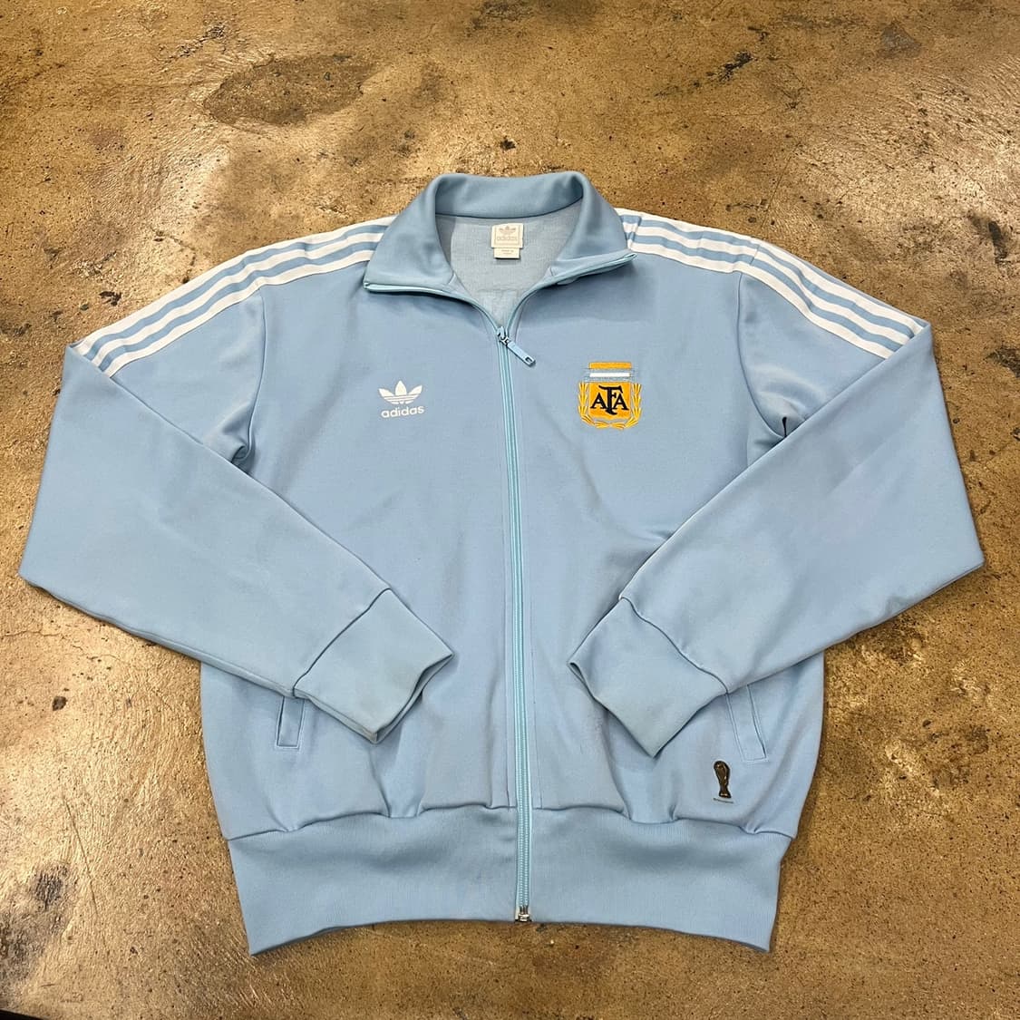 아디다스 아르헨티나 하늘 오리지널 져지 트랙탑  상품이미지2