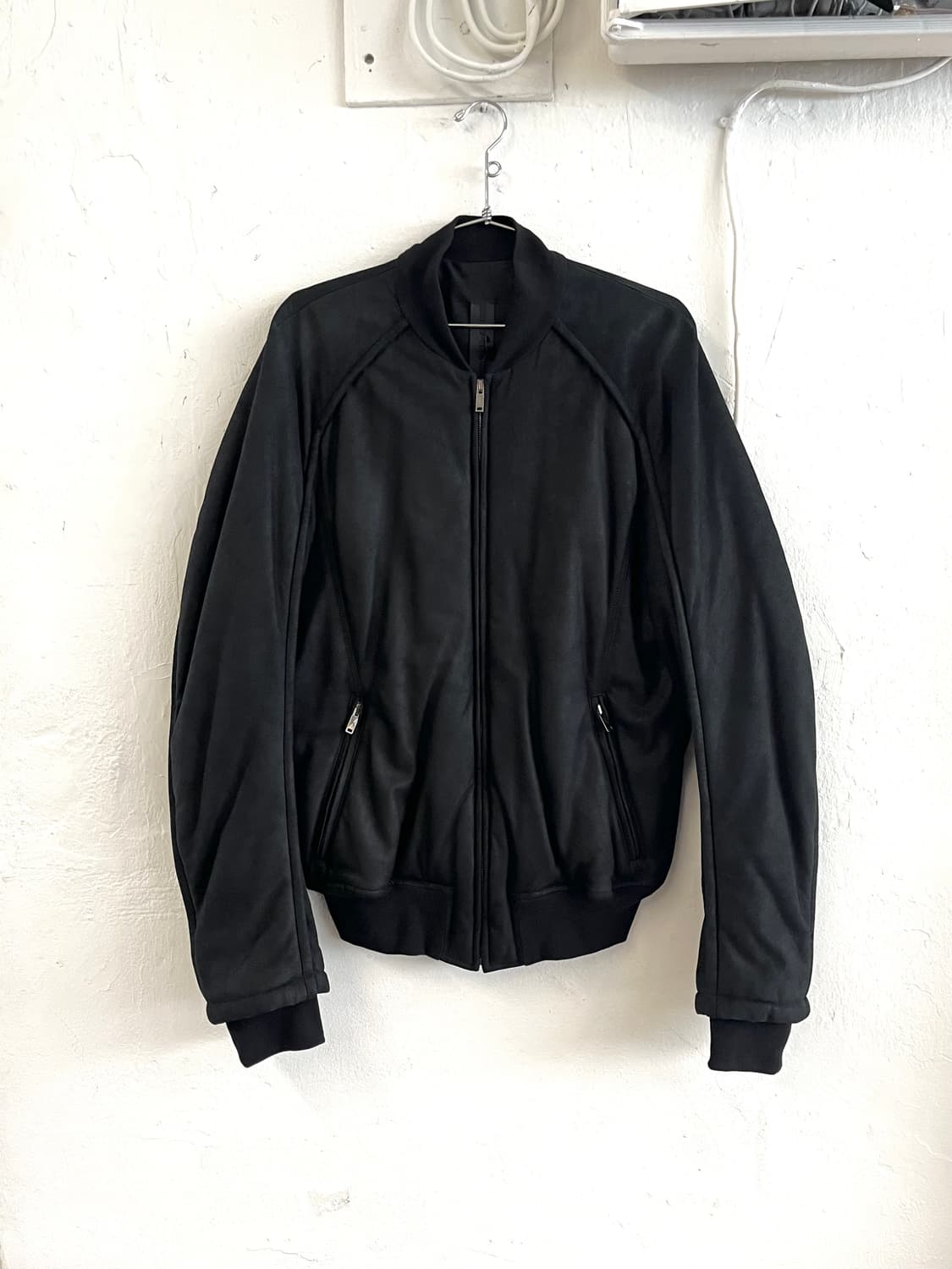 Gareth pugh 가레스퓨 파이핑 램스킨 레더 봄버 자켓 상품이미지2