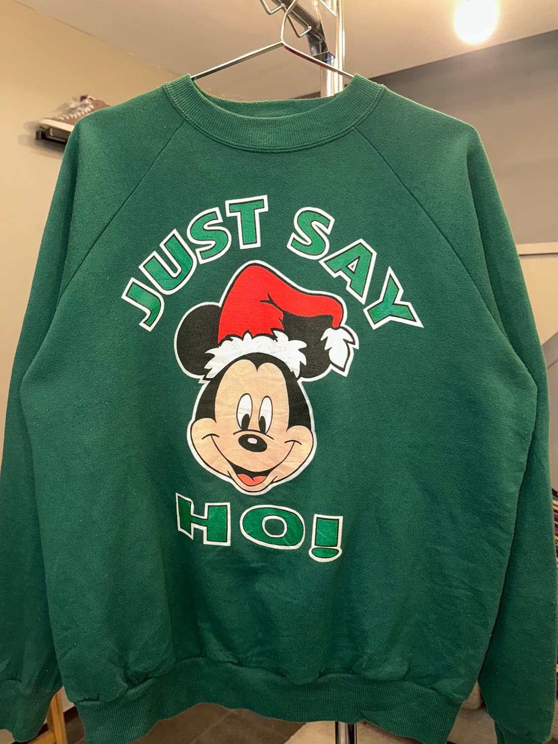 90’s Disney Mickey just say print sweats 상품이미지5