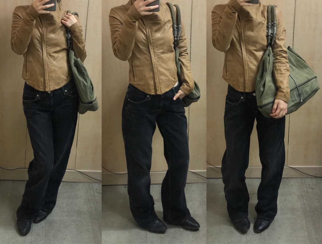 [직수입] 빈티지 helmut lang 레더 자켓 상품이미지9