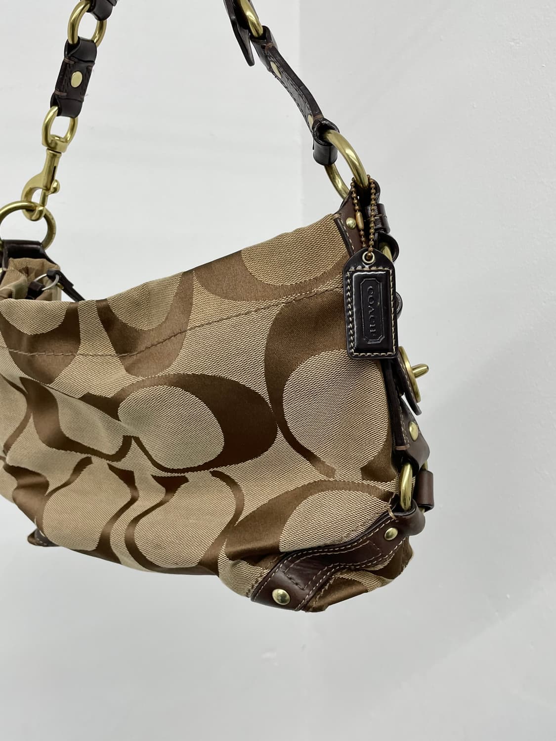 코치 자카드 버클 숄더백  상품이미지6