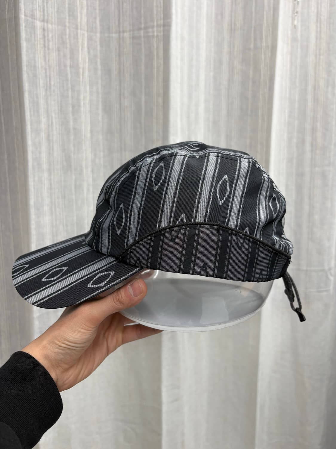 Mischief 미스치프 자가드 캠프캡 모자 상품이미지2