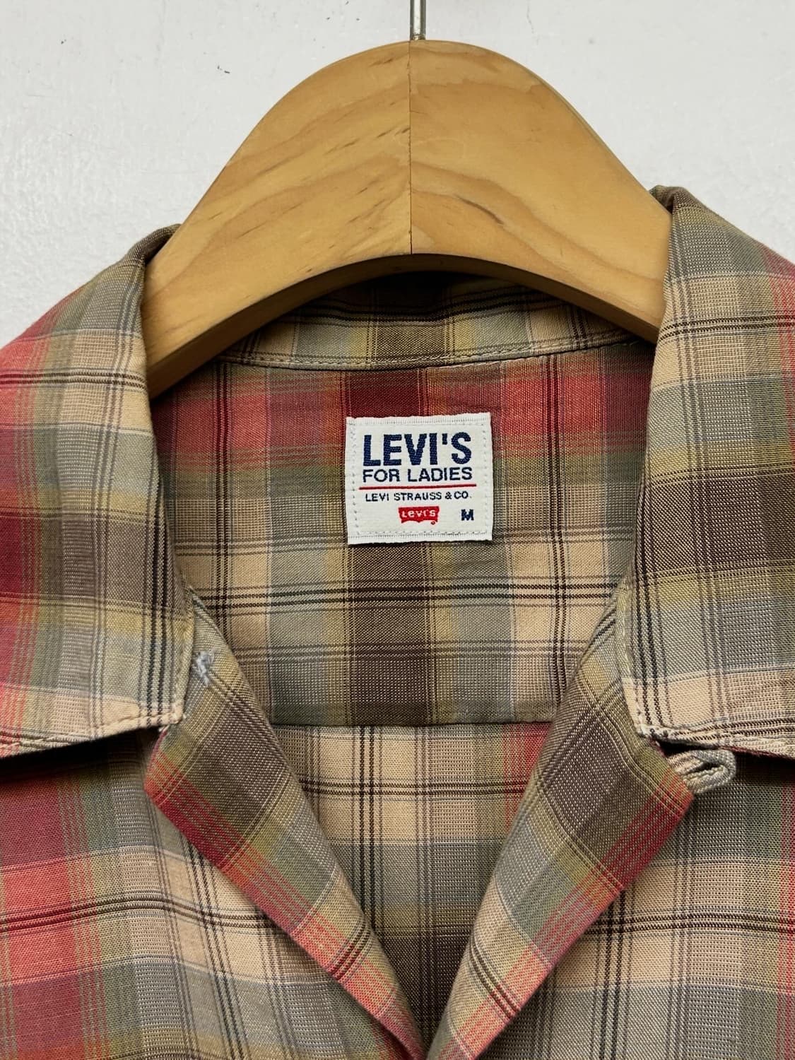 리바이스 오버핏 체크 셔츠 남방 상품이미지4